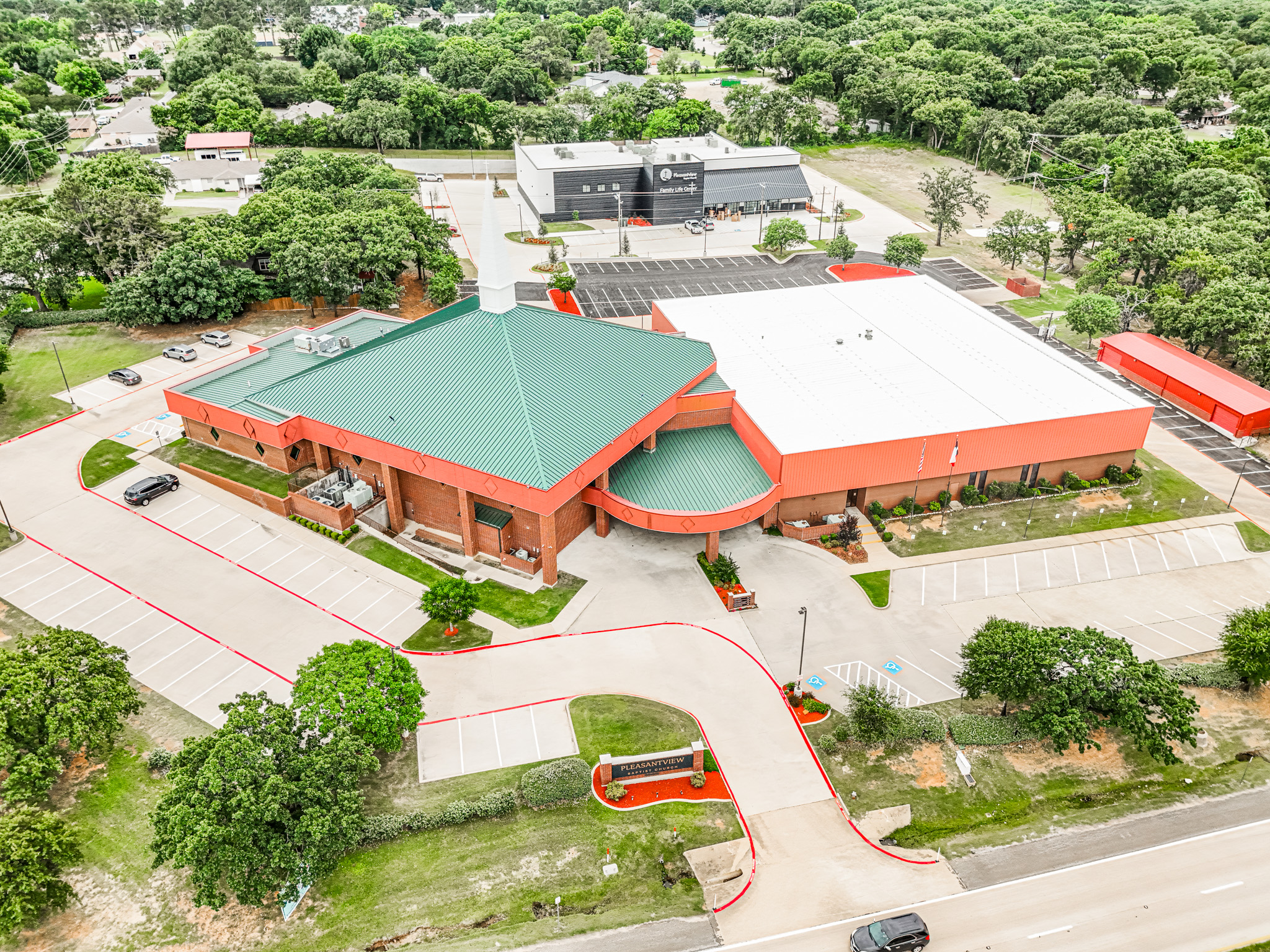 Pleasant View Baptist Church church construction - Reliable Commercial Construction (photo 5)