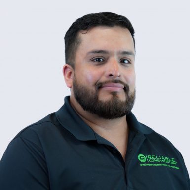 Sergio Lopez, Superintendent at Reliable Commercial Construction